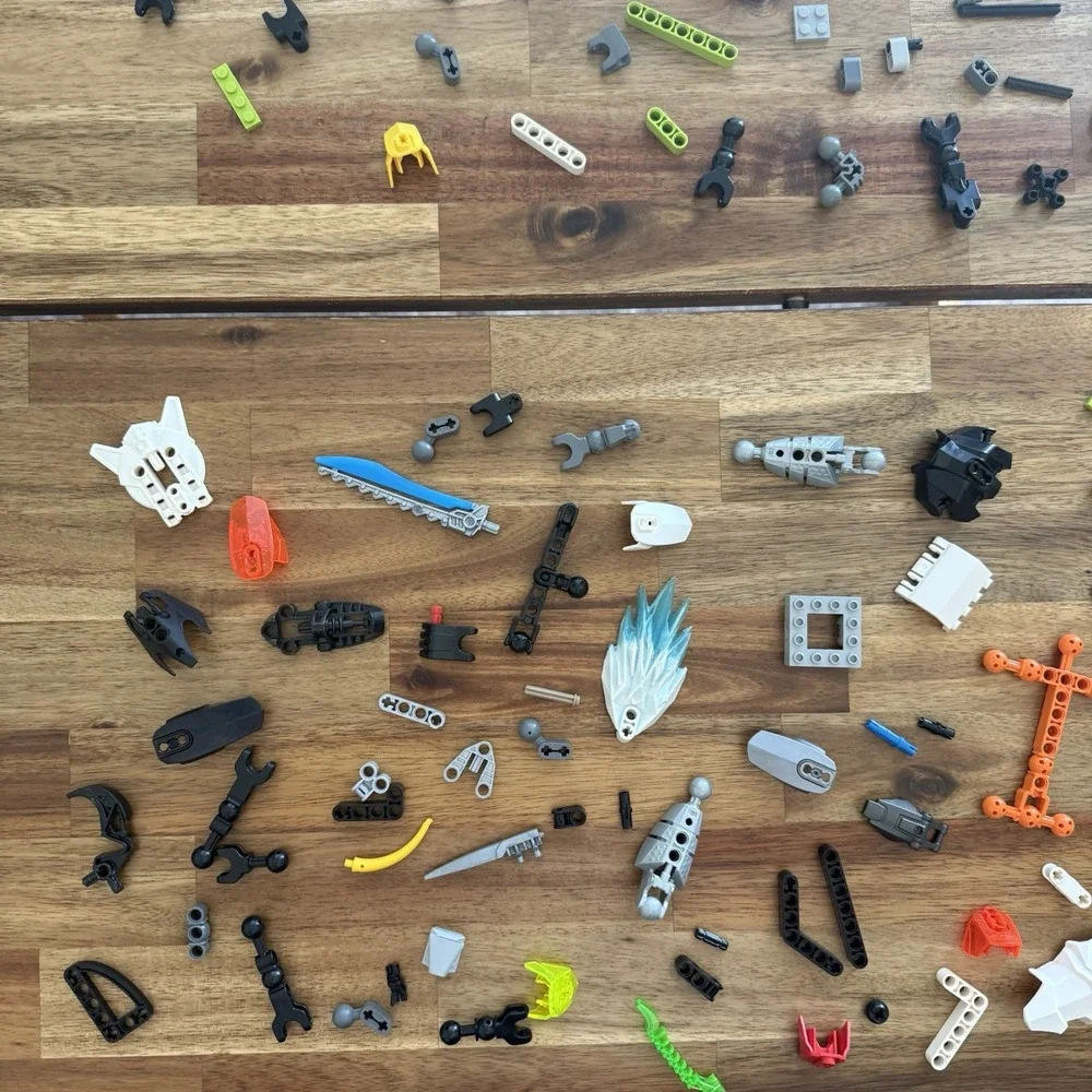 LEGO BIONICLE Hero Factory Bulk Lot of 200+ Parts Pieces 12 oz. SEE PICTURES!